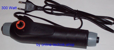 300 W Regelheizer Durchlaufheizer Schlauchanschluss